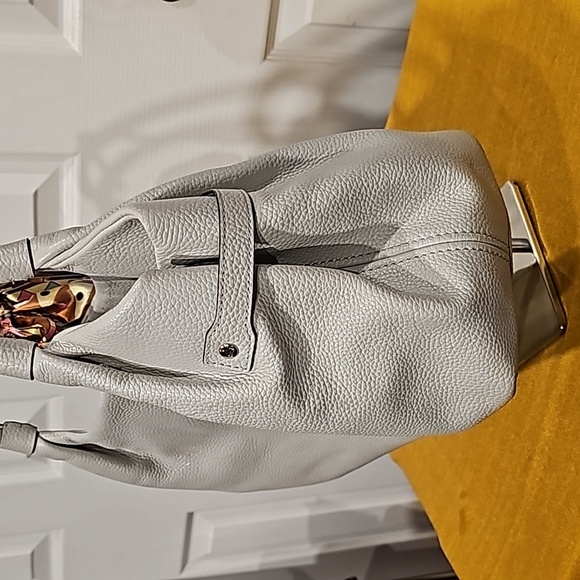 Kate Spade NY Berkshire Stevie Pebbled Leather Bag in Gray WKRU1247 - Picture 8 of 16